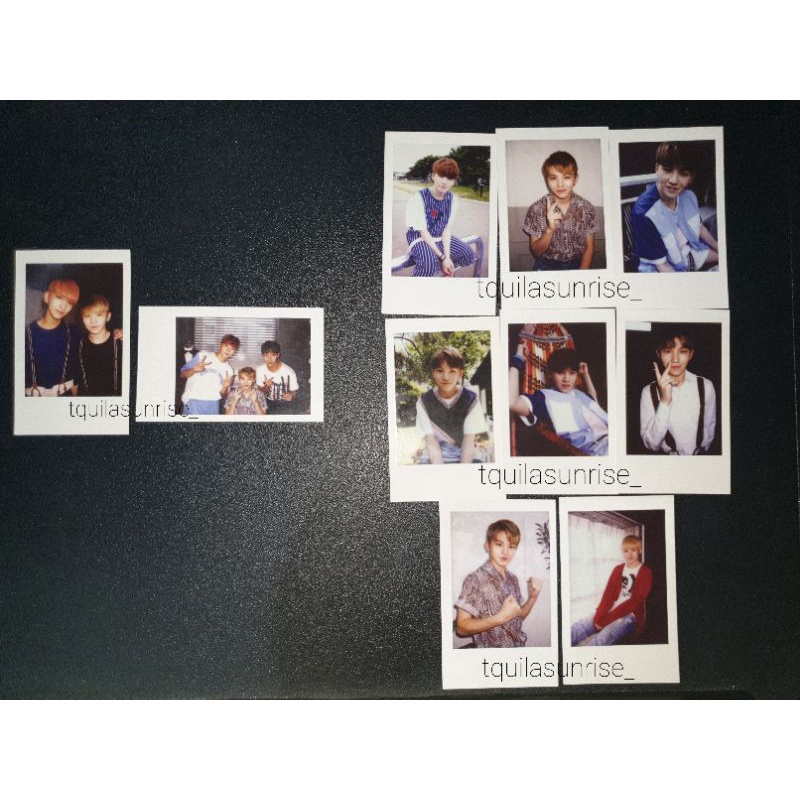 [TAKE ALL ONLY] 2016 LIKE SEVENTEEN "SHINING DIAMOND" CONCERT WOOZI PHOTOCARD SET A+B