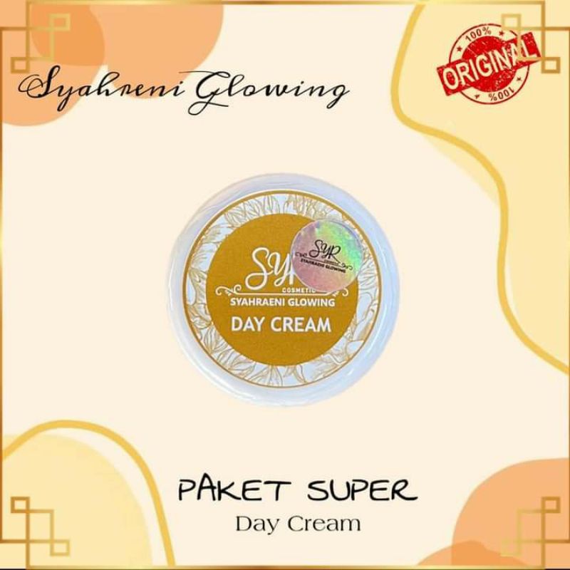 DAY CREAM (CREAM SIANG) PAKET SUPER SYR GLOWING