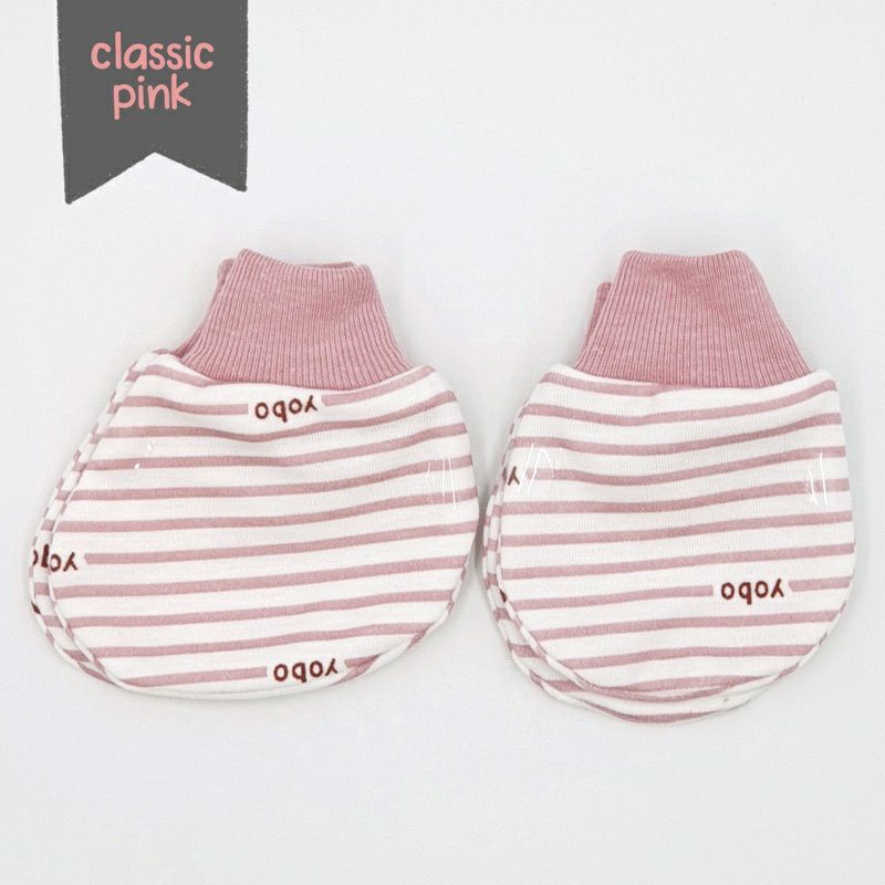 YOBO Socks &amp; Mittens Set / sarung tangan / kaki bayi / Stk bayi