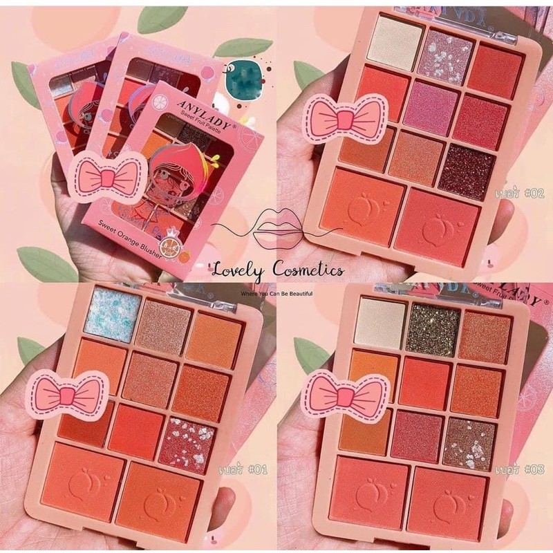 ( ECER ) ANYLADY SWEET FRUIT PALLETE 721B &amp; 8989C