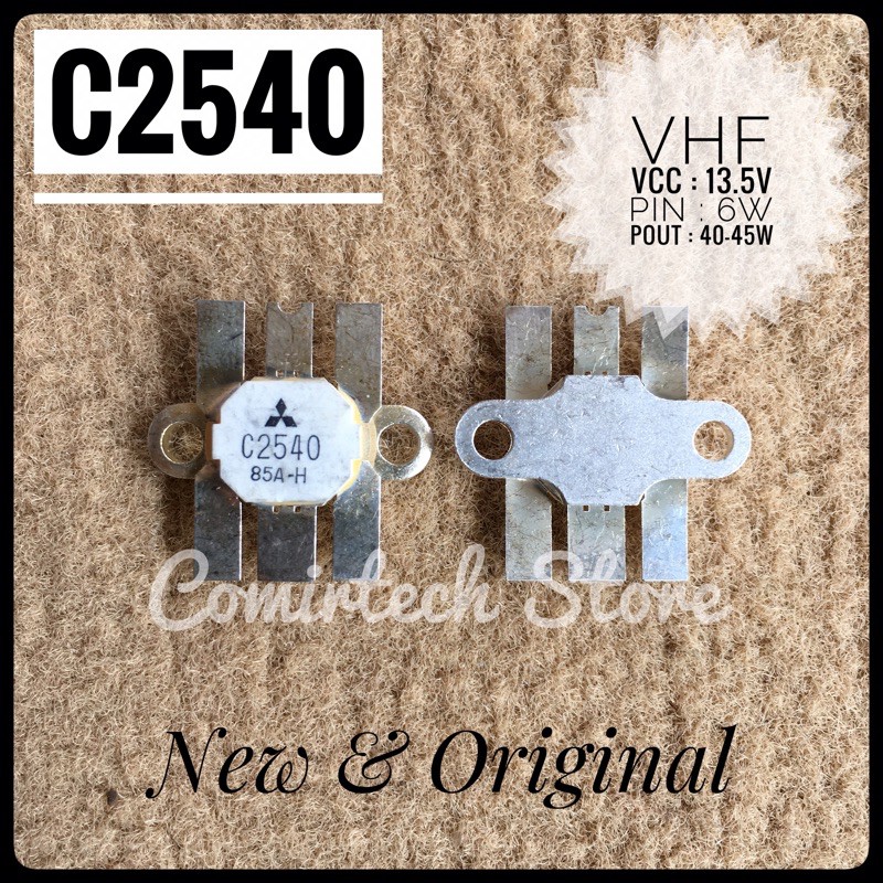 Original Transistor 2SC2540 C2540 Pengganti 2SC2630 C2630 Mitsubishi