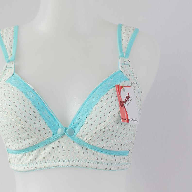 ➶ BH BRA MENYUSUI | BH BRA IBU HAMIL BAHAN KATUN | GRAPE MBM 0177 Ω
