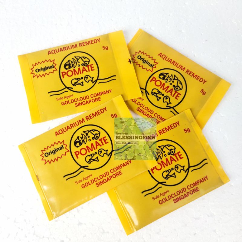 Pomate Singapura Pomate Original Singapore Pomate Asli Singapura Pomet Obat Ikan Pomate Obat Jamur P