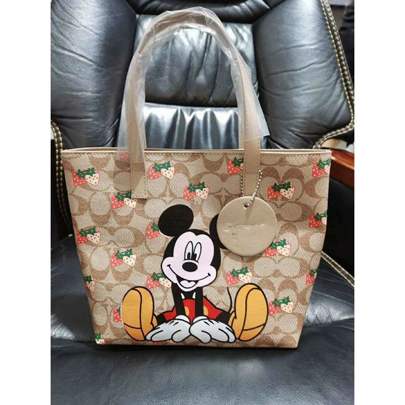 NEW BAG MICKEY COACH TOTE BAG