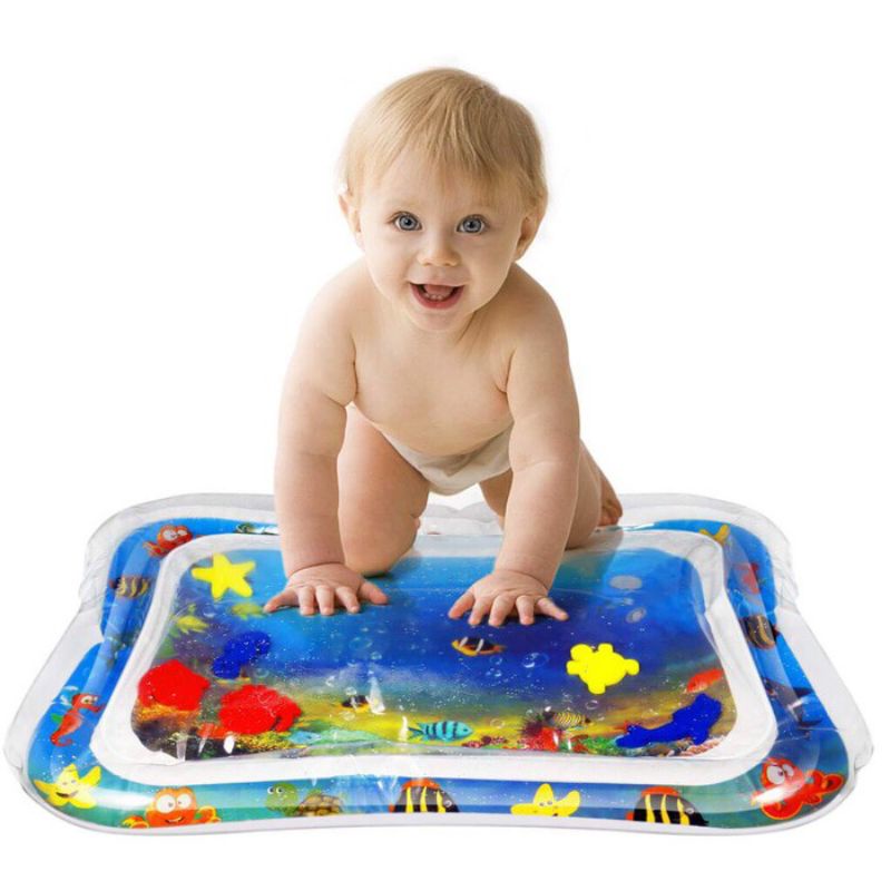 Matras bayi /mainan anak Baby Kids Water Play Mat playmat  Mainan edukatif