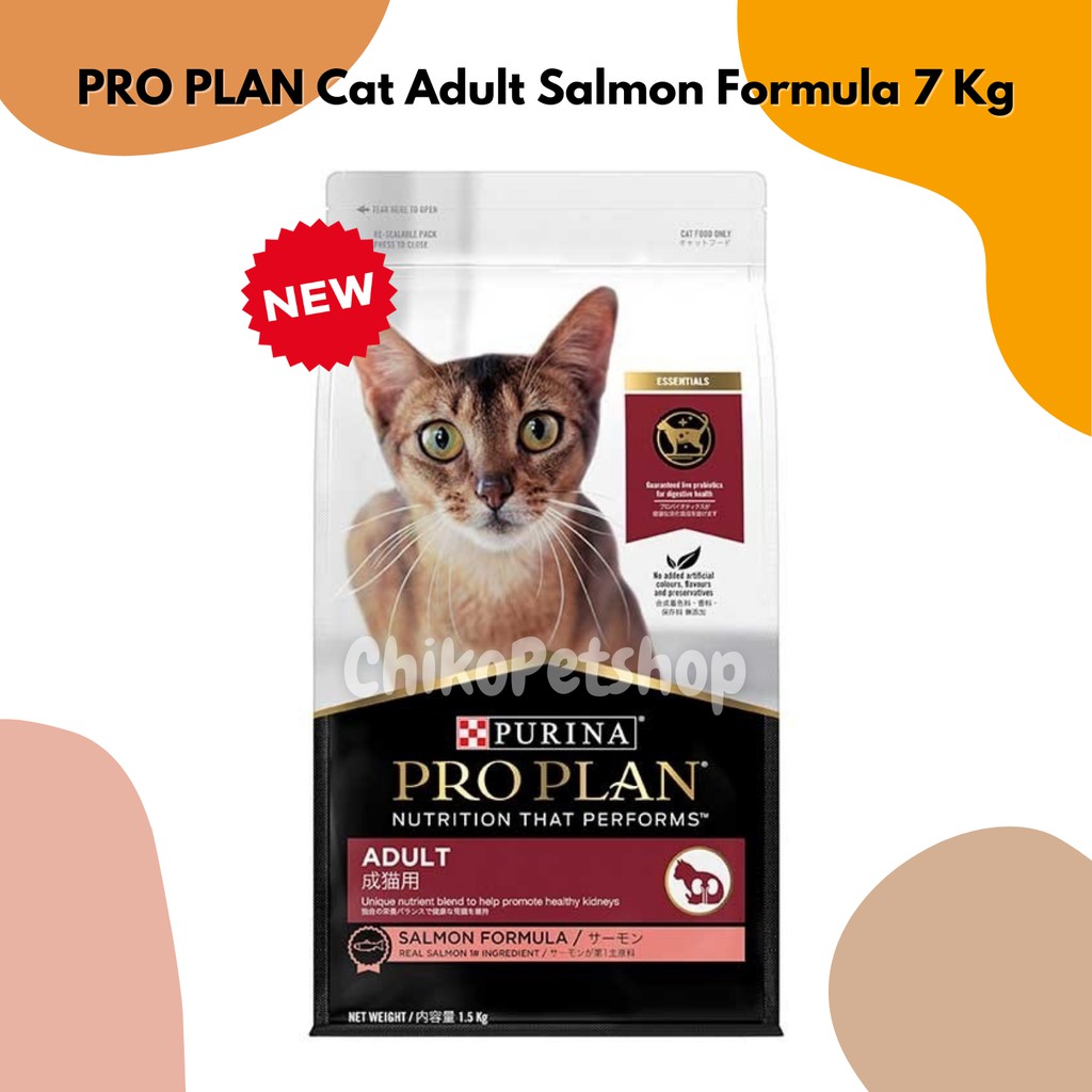 PRO PLAN Cat Adult Salmon Formula Makanan Kucing Proplan 7 Kg