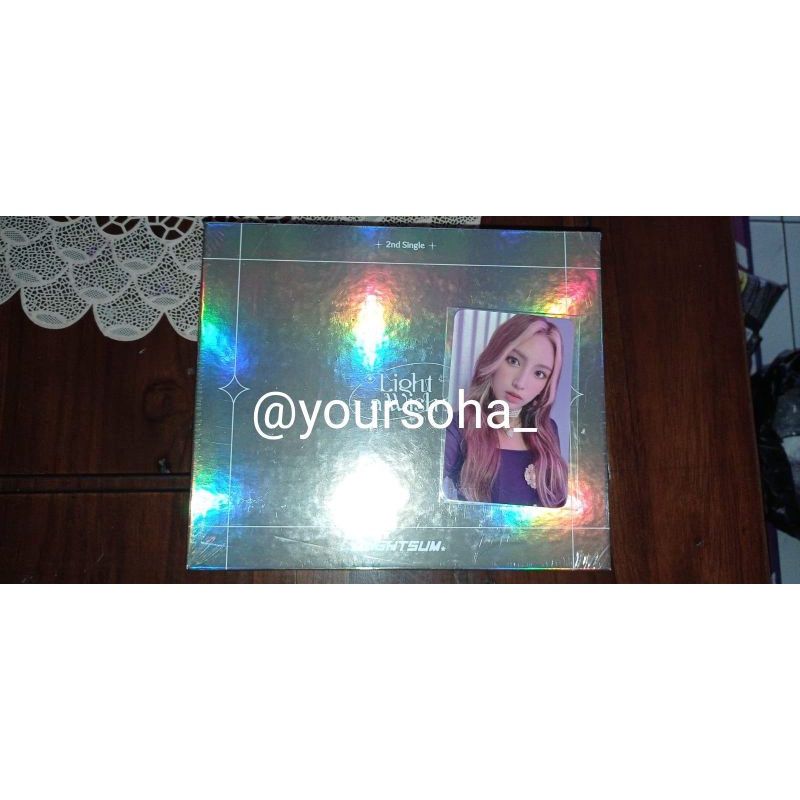 Album light a wish lightsum || First press