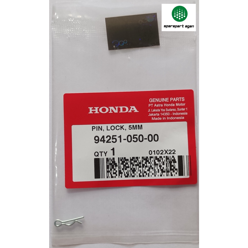 Pin Lock 5mm PCX ADV 150 Original Honda 94251-05000