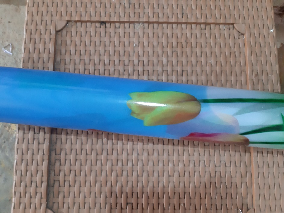 Fiber Pagar Fiber Plat  Fiber Tutup Pagar Ventilasi Lubang Angin Fiber Motif Bunga Tulip Dan Kupu2