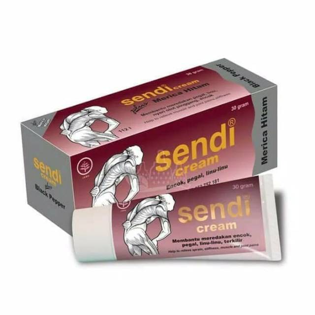 

Sendi cream merica hitam 30 gram