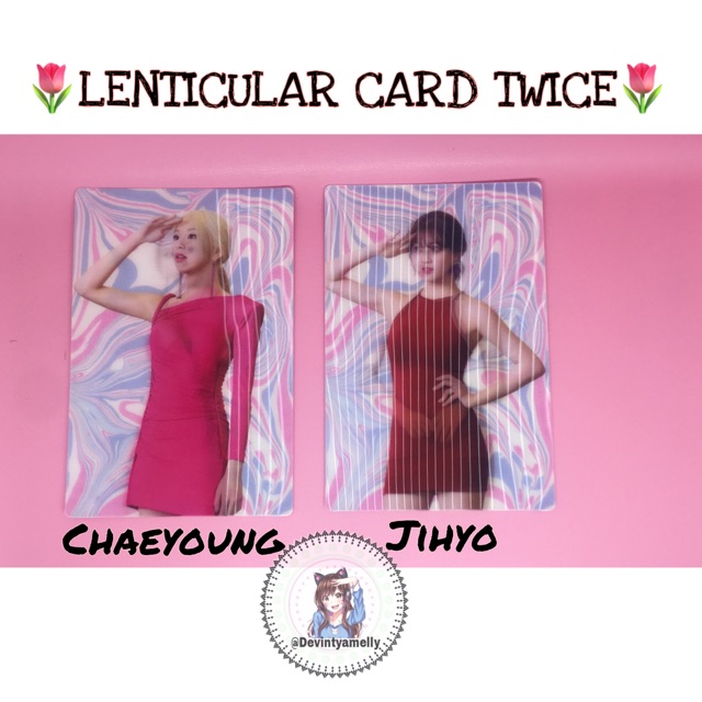 [LENTICULAR CARD❗️] TWICE ALBUM - FANCY YOU PC JIHYO MINA NAYEON Jeongyeon chaeyoung