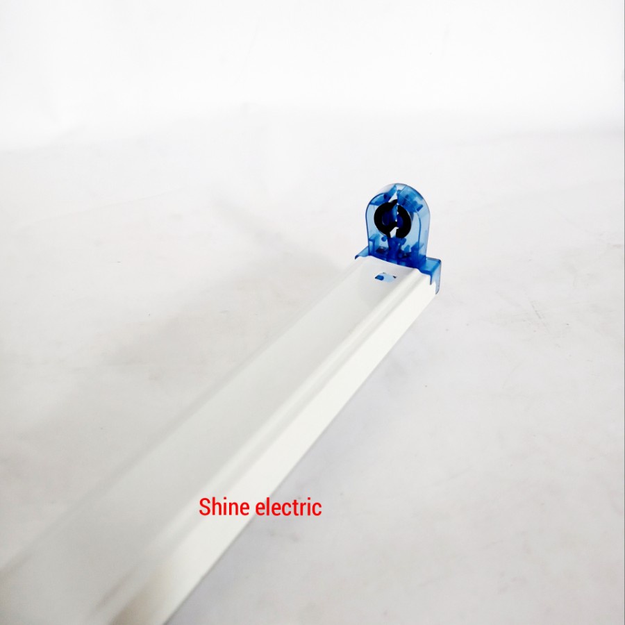Kap Lampu TL 120cm T8 LED 18w 120 cm 18 watt Kap Balok Housing 18 w Rumah Lampu TL LED