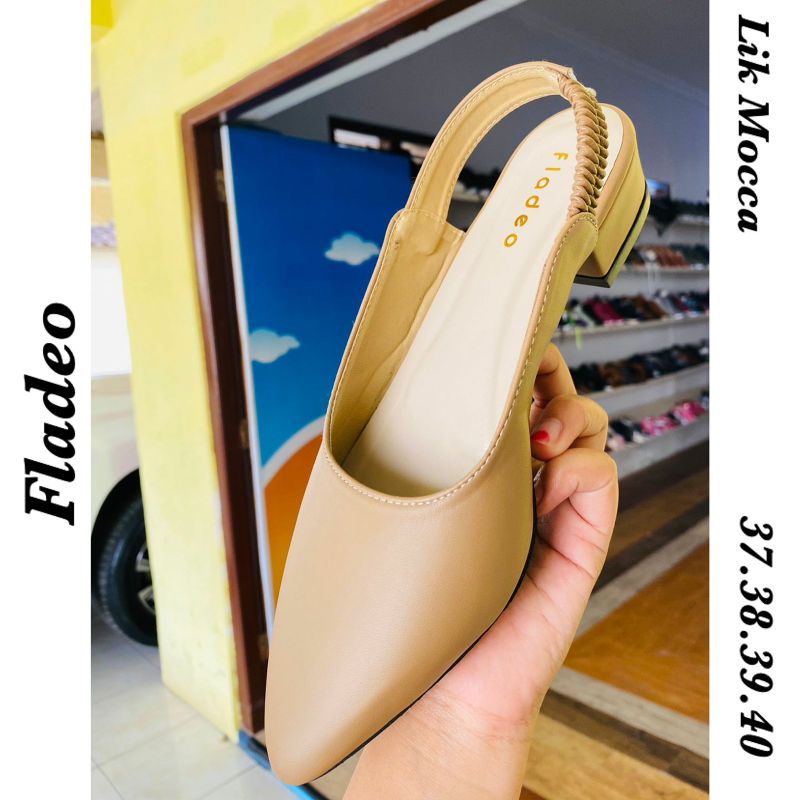 SLOP TALI FLADEO ORI,HEELS FLADEO ORI dan WEDGES FLADEO ORI