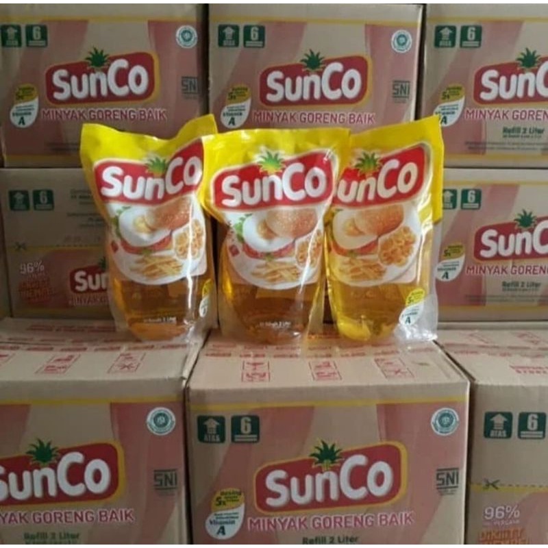 

Sunco minyak goreng 2 liter