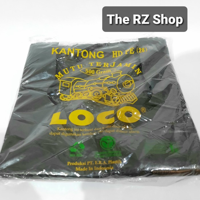 

Kantong Plastik LOCO HD PE (28) 500Grm (LOCO)