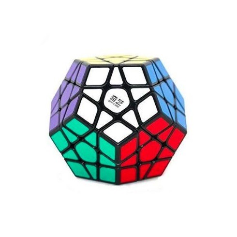 Puzzle Kubus Teka Teki Megaminx Qiyi Qiheng S Black Base - Puzzle Kubus Teka Teki Megaminx Qiyi Murah