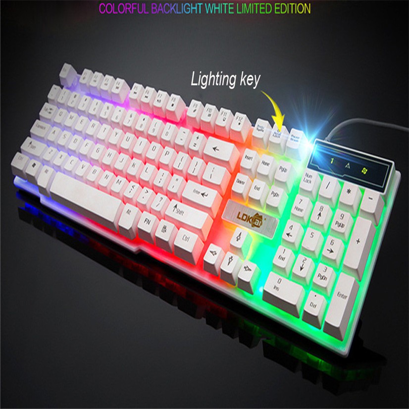 Keyboard Gaming LDK.AI R260 LED 7 Color Backlight