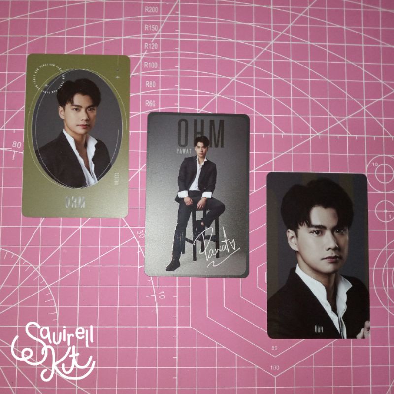 PC Photocard Official GMM TV Exclusive Signature Series Fullset Ohm Pawat Ohmnanon Ohmnon ตลาดนัดโอม