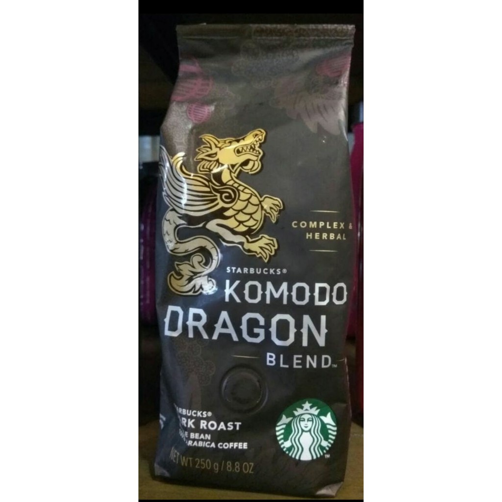 

Starbucks Komodo Dragon Blend Coffee Whole Bean Kopi - kkp2441