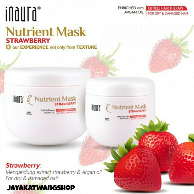 Inaura Nutrient Mask 500 ML / Masker Rambut