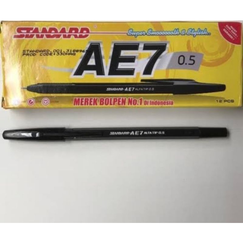 

pulpen standar AE7 12 PCS