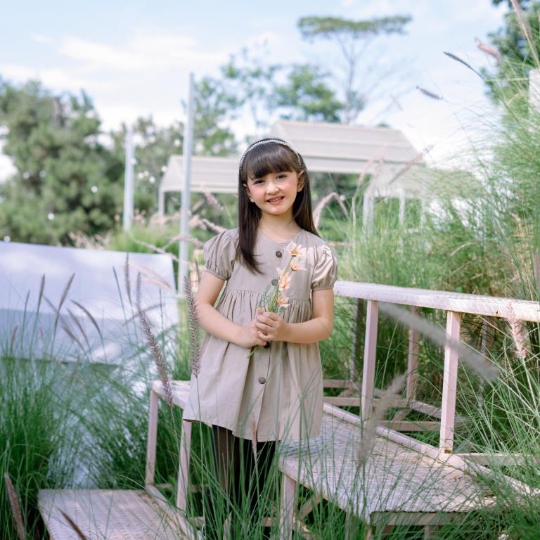 Dress Anak Oxford-Atasan Perempuan (9 Bulan-6/7 Tahun) -Dress Baju Anak Perempuan Cantik Dress Balita Anak - dres anak perempuan umur 2 tahun - dres anak perempuan umur 6 tahun - dress anak perempuan umur 4 tahun - dres anak perempuan - Megah Langgeng