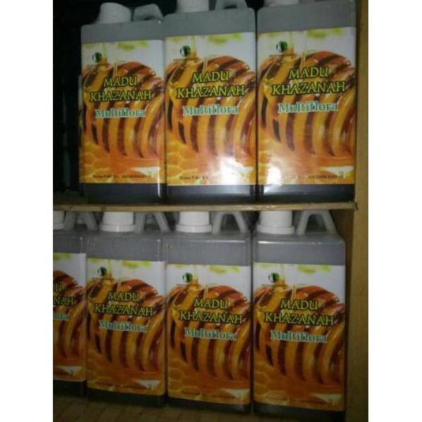

Tidak's diragukanh Madu Multiflora Khzanah 1kg M53M1 ..!|!