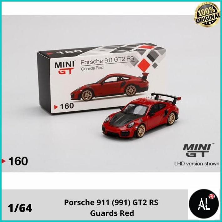 Al Minigt Porsche 911 Gt2 Rs Guards Red Mini Gt
