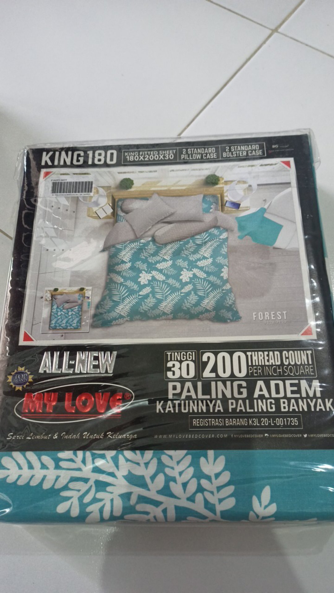 Sprei All New My Love 180x200 Tinggi 30 Motif Coastal Bohemian Canis Winter Triangle 180 King T30 Sp