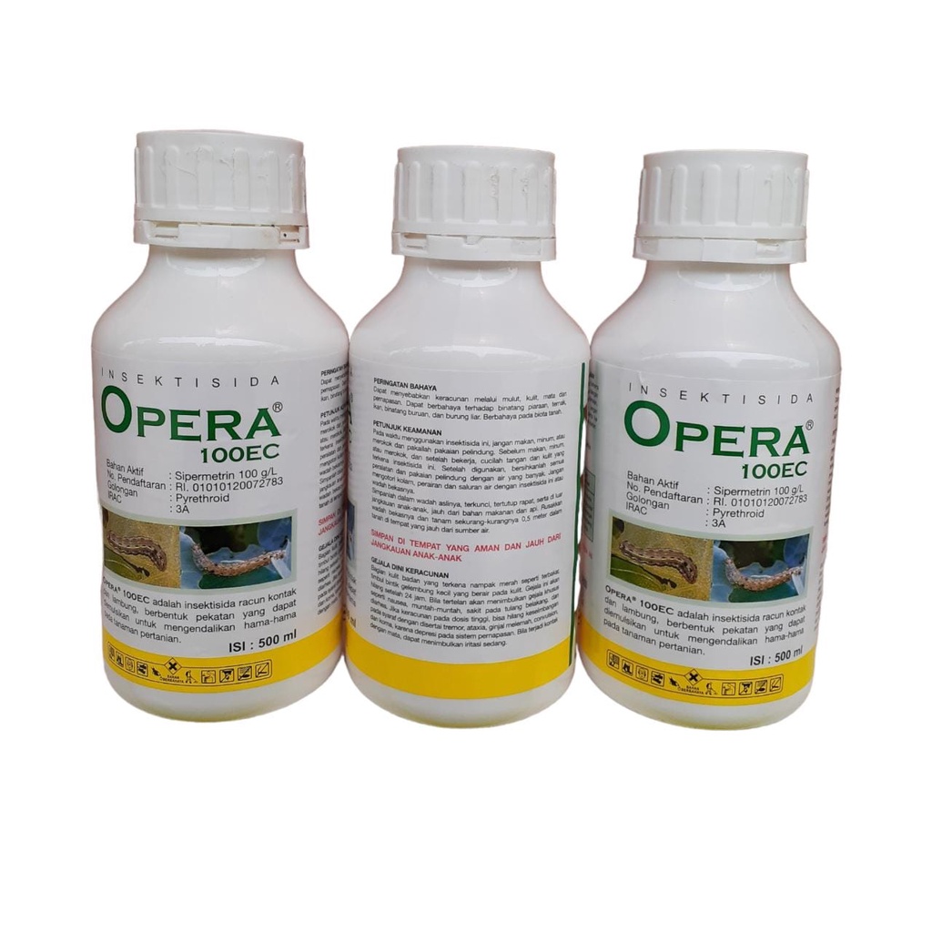 Insektisida Opera 100EC 500ml Pembasmi Hama ulat,semut,belalang dll untuk semua tanaman CV. AGROCHEMICA