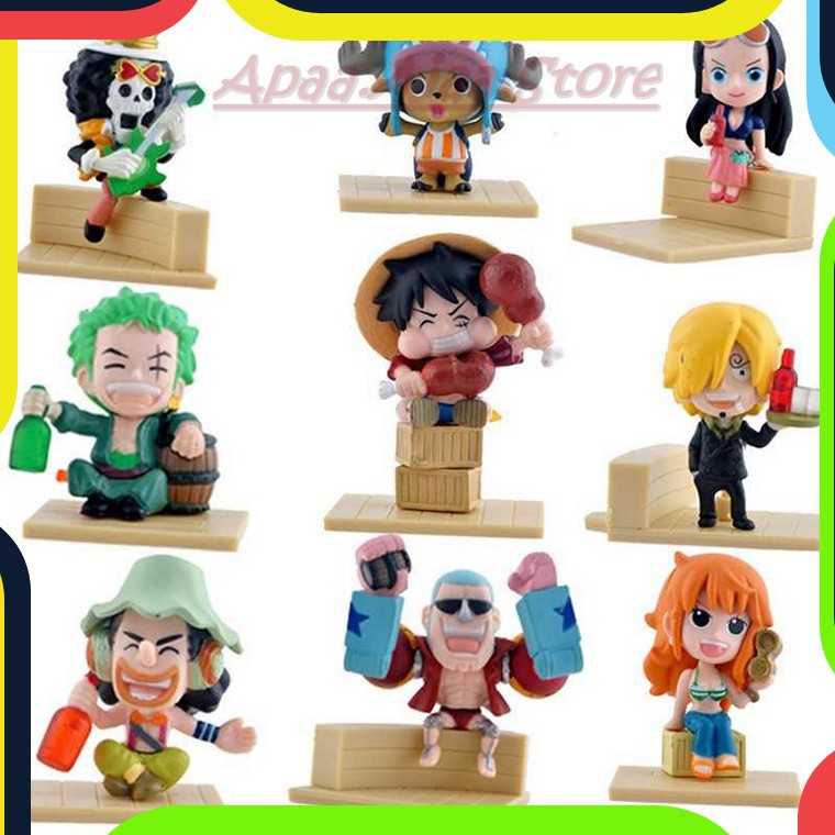 Bayar Ditempat Action Figure One Piece 9 PCS