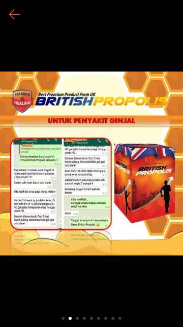 British Propolis Obat Suplement Vitamin Kesehatan Free Kaos Anak Dewasa