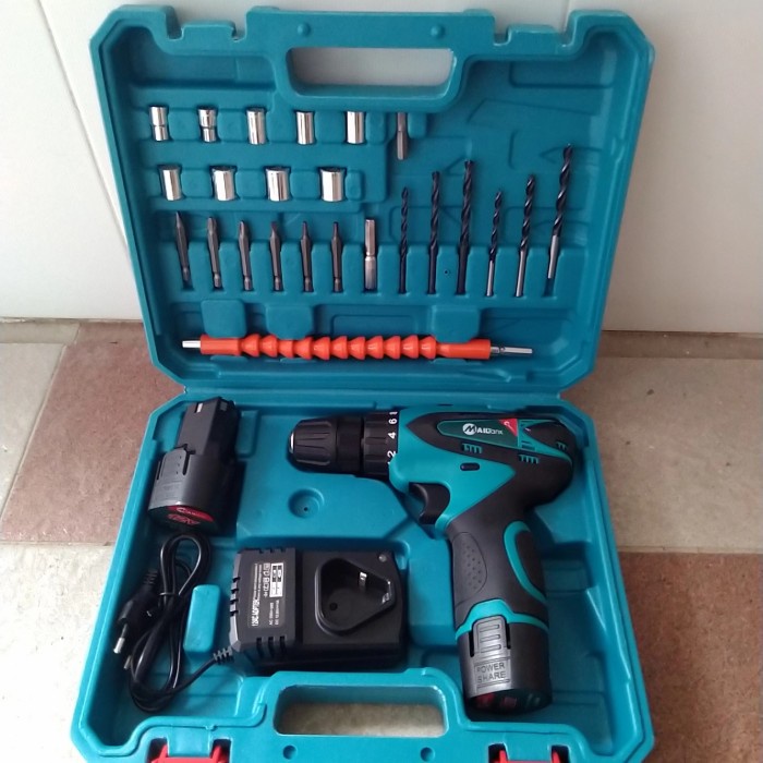 [4 PILIHAN] MAILTANK CORDLES DAN Bor Baterai Cordless Drill Impact 32V DAN 18V Serta 12V by makita Tersedia juga YUKIDO  Bor Cordless 36 volt