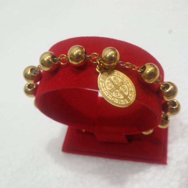 Gelang Rosario Gold 1