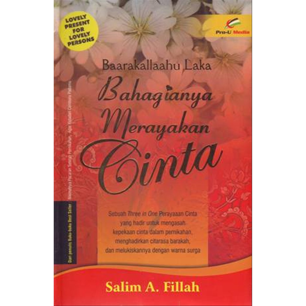 READY STOK !! BUKU BAHAGIANYA MERAYAKAN CINTA KARYA SALIM A. FILLAH