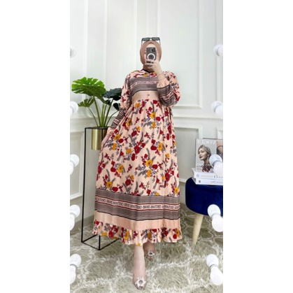 LONGDRES ARAB MURAH KUALITAS BAGUS LONGDRES RENDA ARAB CANDIKA GROSIR DASTER TUBAN