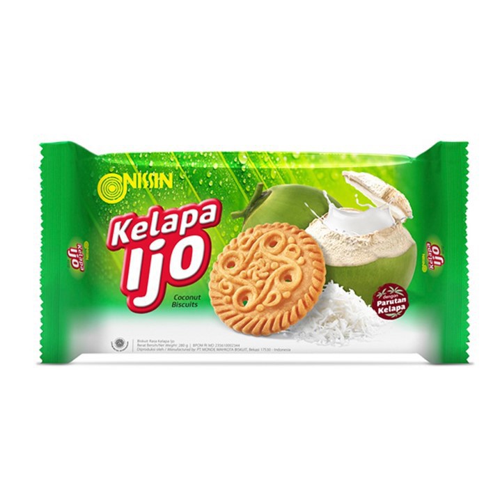 

Nissin Biskuit Kelapa Ijo 280g