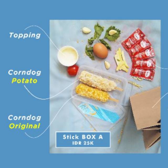 

1 BOX=2 CORNDOG MOZARELLA FROZEN Surabaya