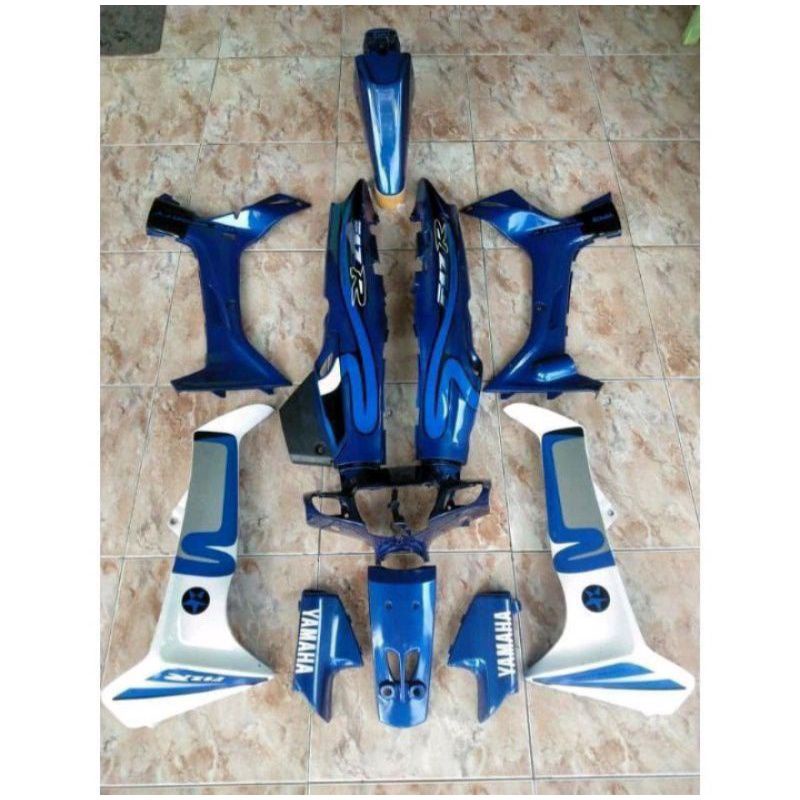 cover body full set bodi body halus fiz r warna biru caltex