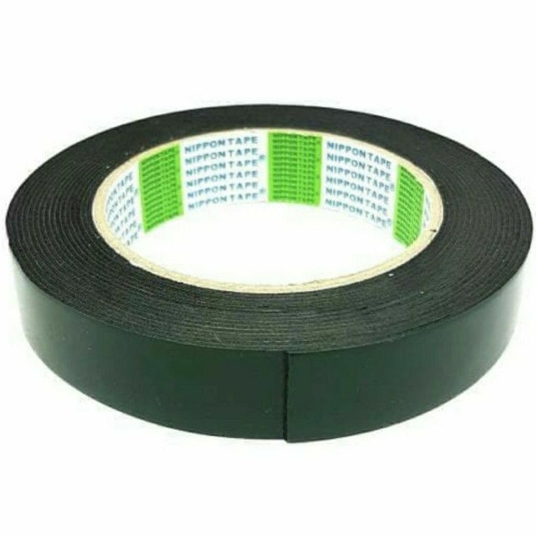 

Doubletape Foam 1" Inch (24mm) X 5 Meter Full Double Tape Hijau Busa