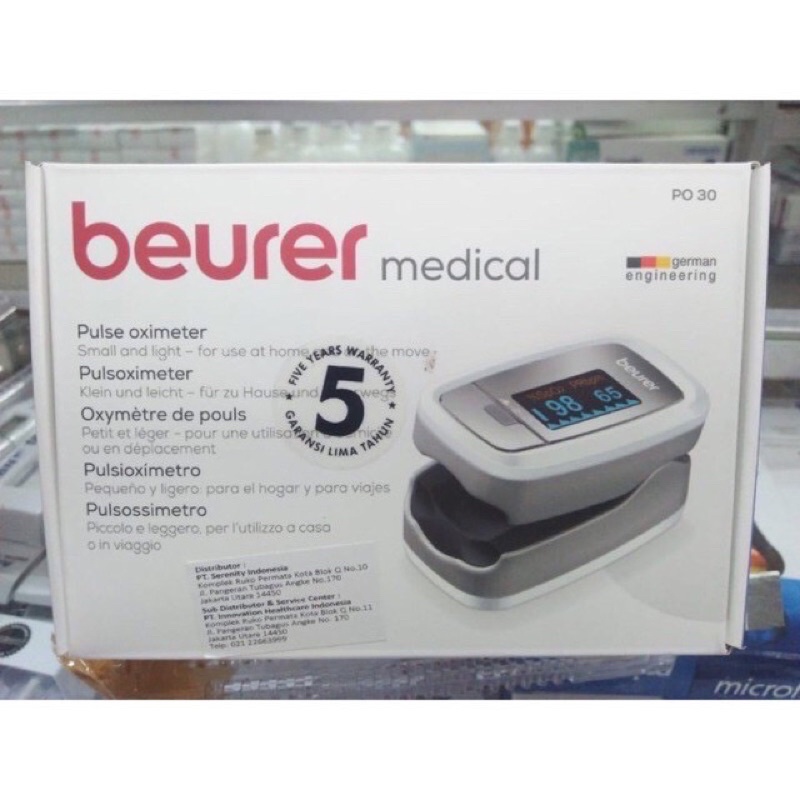 finger pulse oximeter beurer PO 30