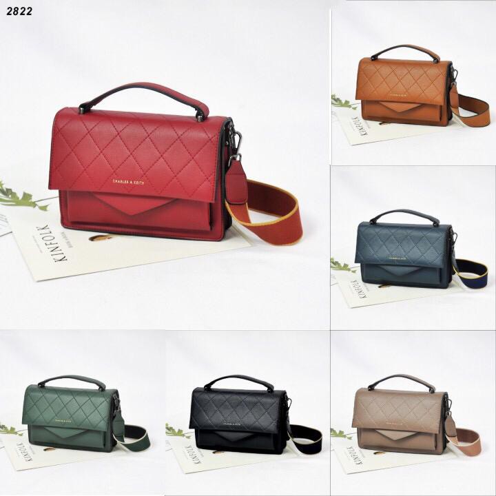 Tas CHARLES AND KEITH 2822  TYU 30  batam impor original fashion branded reseller sale