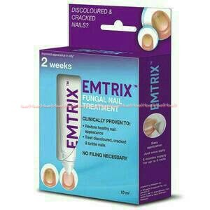 Emtrix Perawatan Kuku Rusak Berjamur Infeksi Bermasalah 10ml