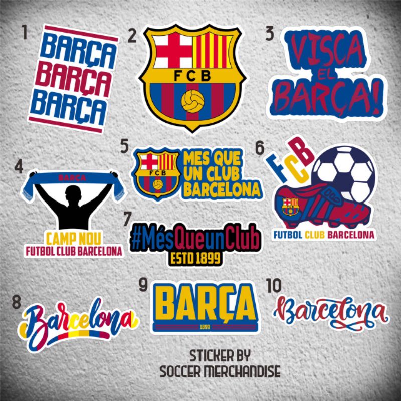 

Stiker Pack Bola Barcah