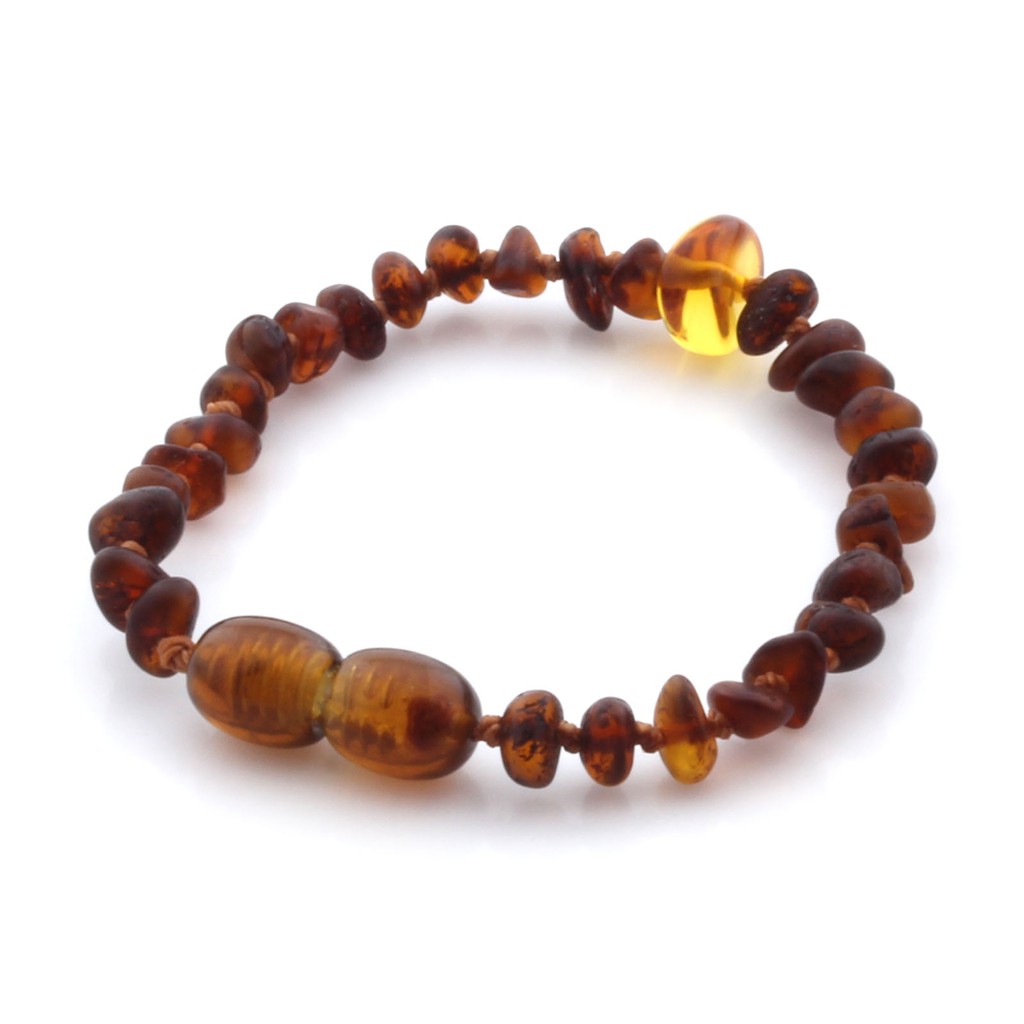 CE93 Gelang Amber Tumbuh Gigi Bayi