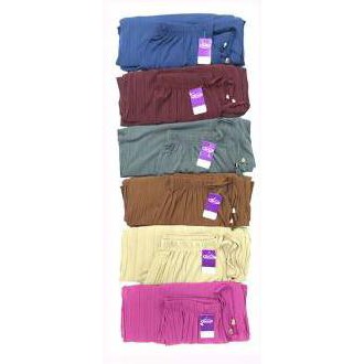 Kulot celana Panjang Sorex 4122 Polos Plisket