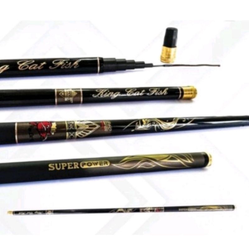JORAN TEGEK KING CAT FISH SUPER POWER 270/360/450/540 ... FREE UJUNG CARBON