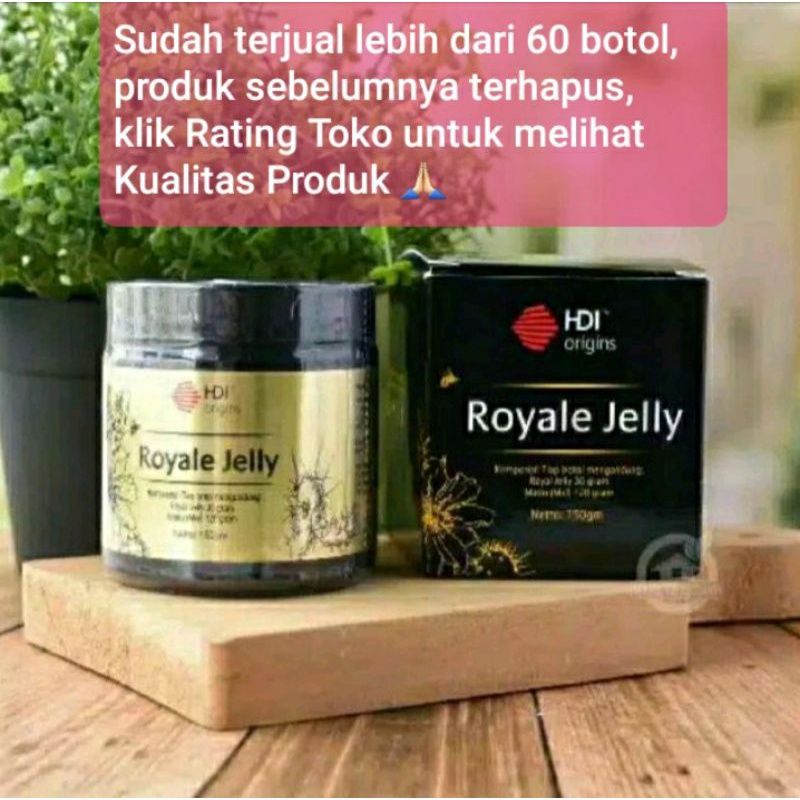 ROYAL JELLY LIQUID - susu lebah original sealed HDI guarantee  150gr