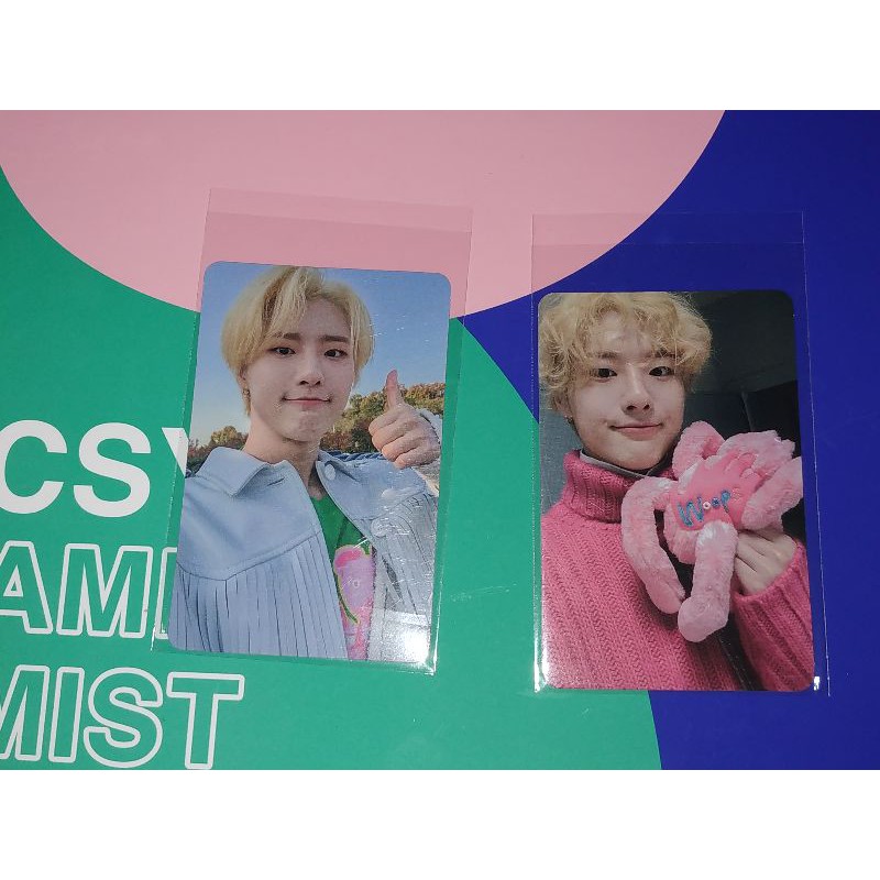 PC PHOTOCARD BENEFIT MY MUSIC TASTE WOODZ WOOPS CHO SEUNGYOUN