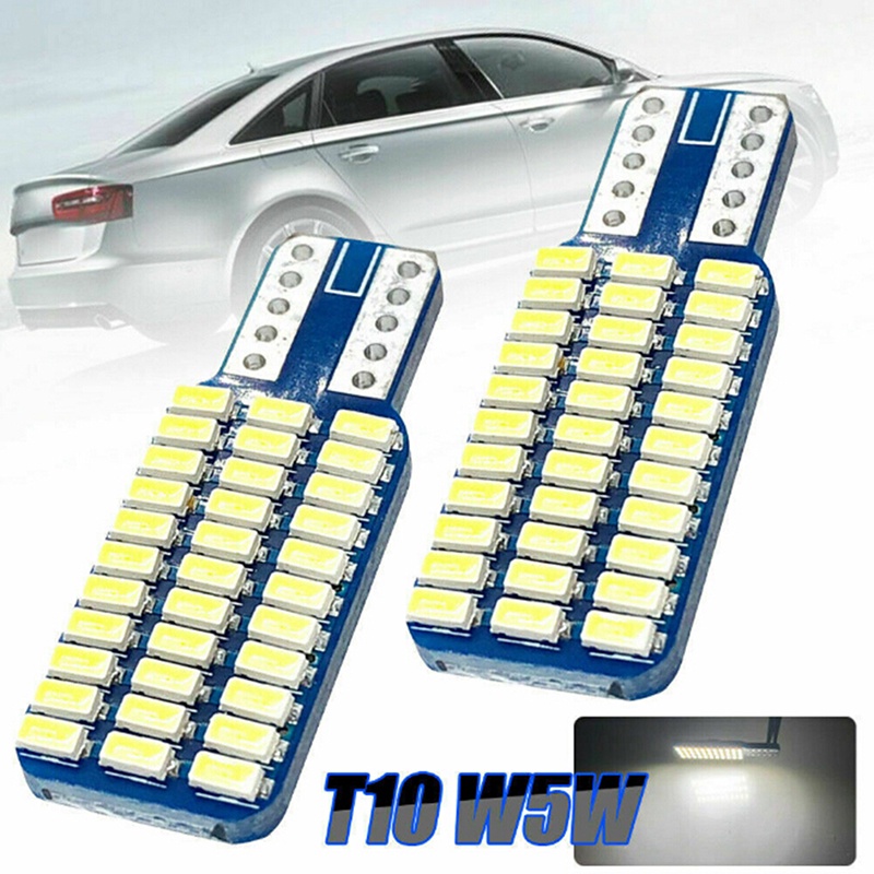 {LUCKID}T10 3014 W5W 33 SMD LED Canbus Car Door Light Width Lamp Bulb White